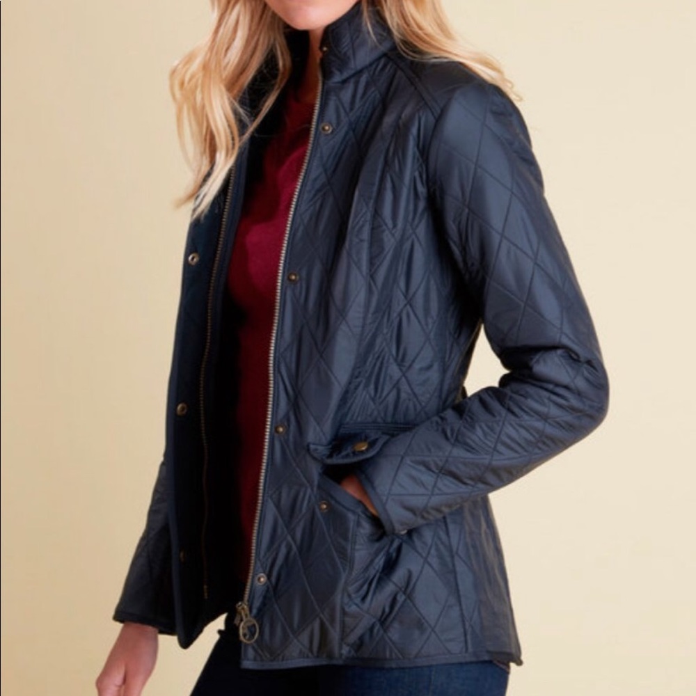 Barbour Cavalry Polarquilt Quilted Utility Jacket